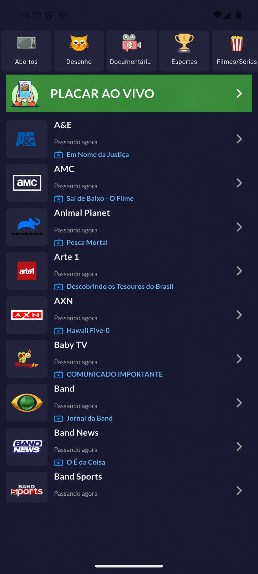 Tela principal do MaxPlay com jogos em destaque